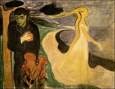 Separazione di Edvard Munch, 1896 divorzio padova vicenza